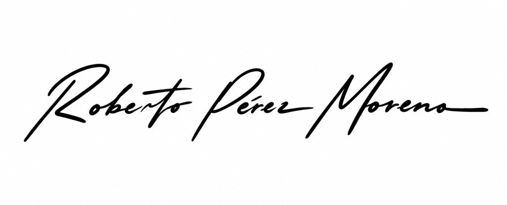 Firma de Roberto Perez Moreno